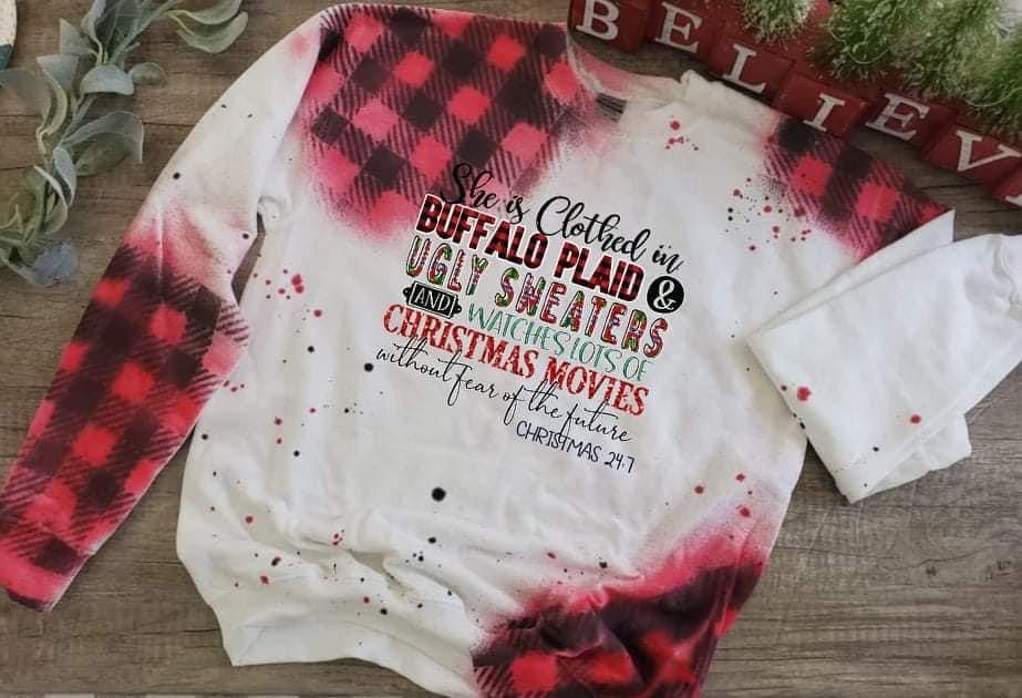 Buffalo Plaid Crewneck