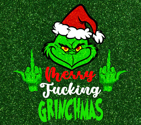 Merry Fing Christmas Grinch